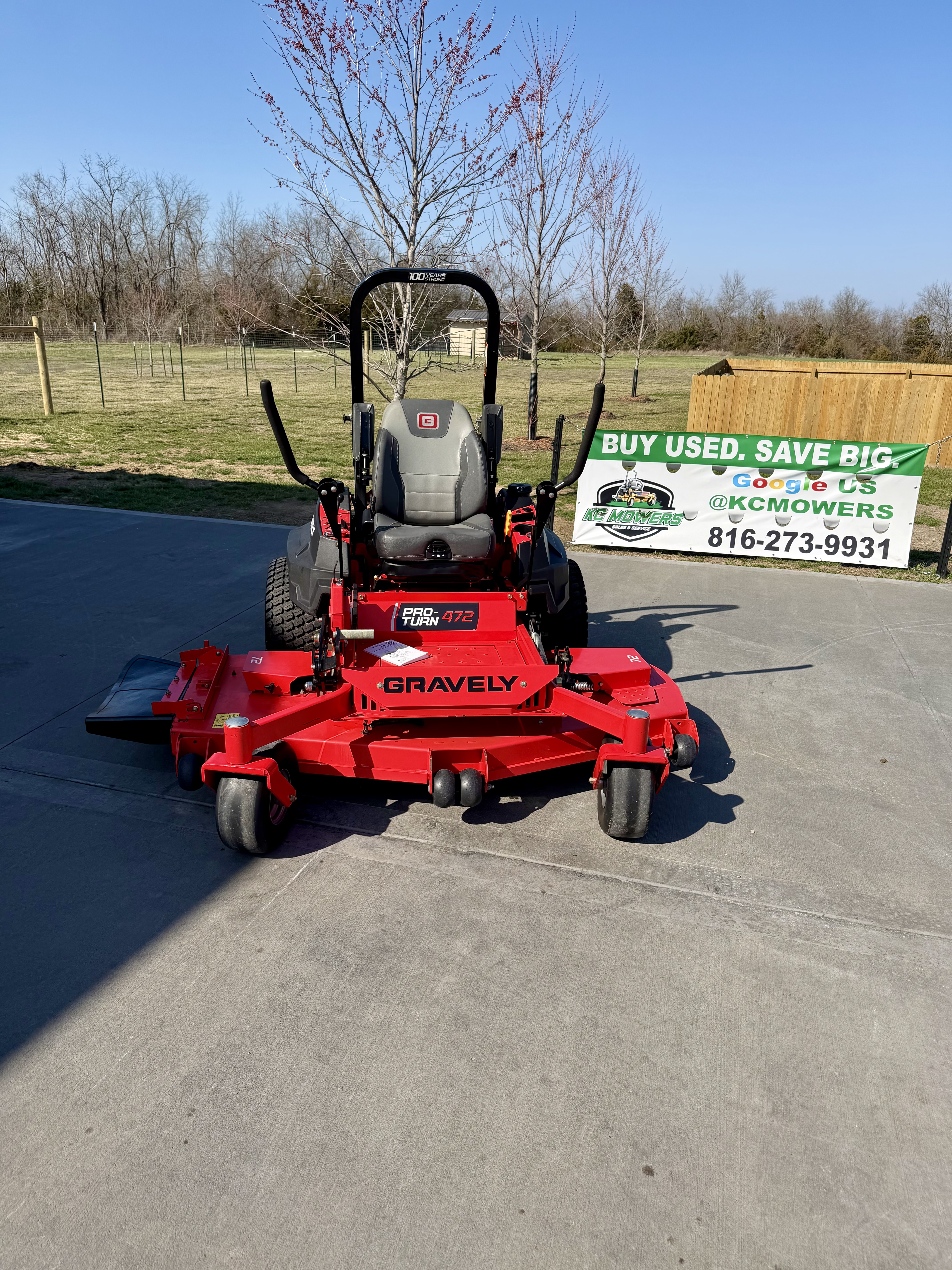 2017 Gravely ProTurn 472