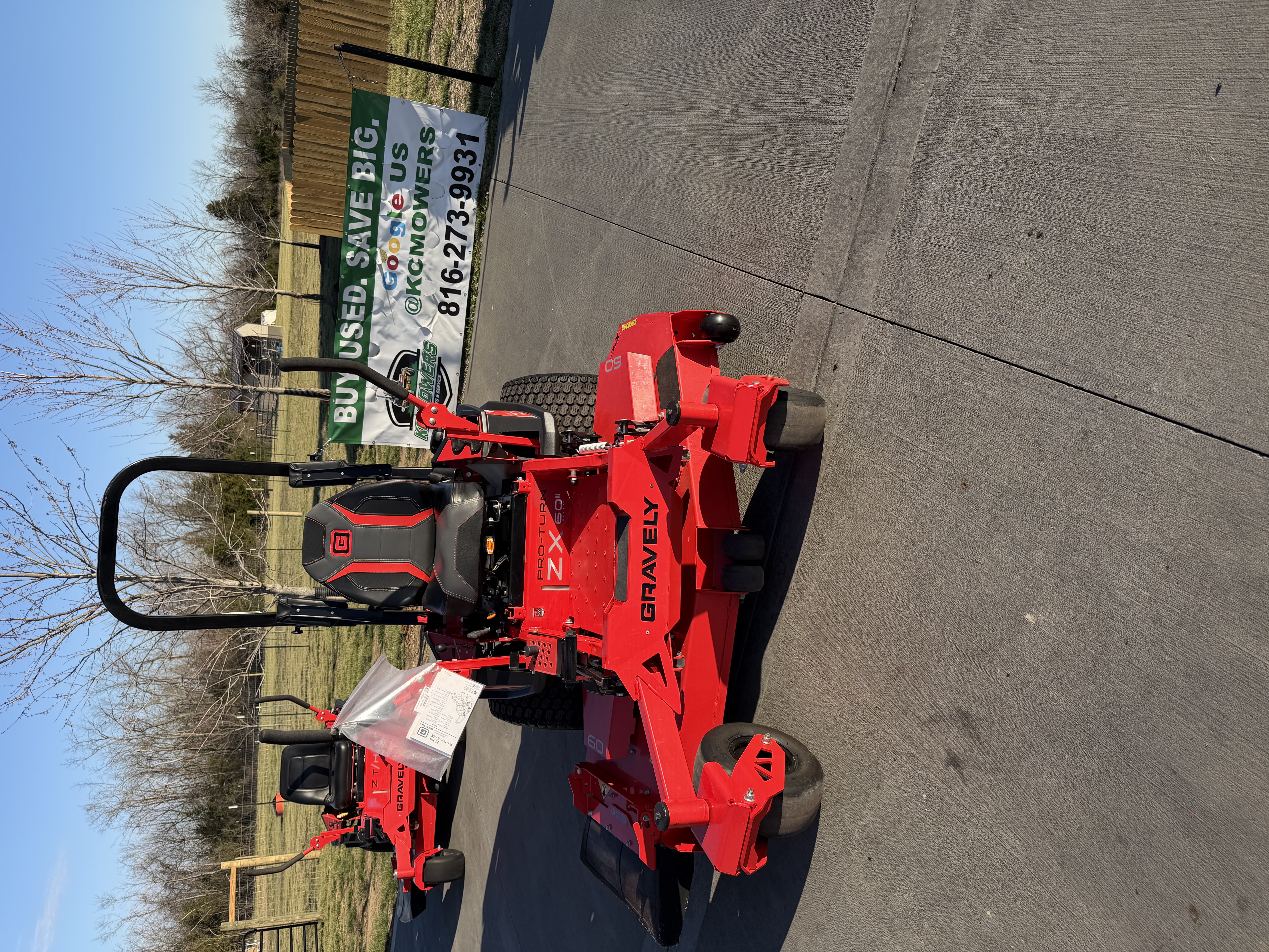 2022 Gravely Pro Turn ZX