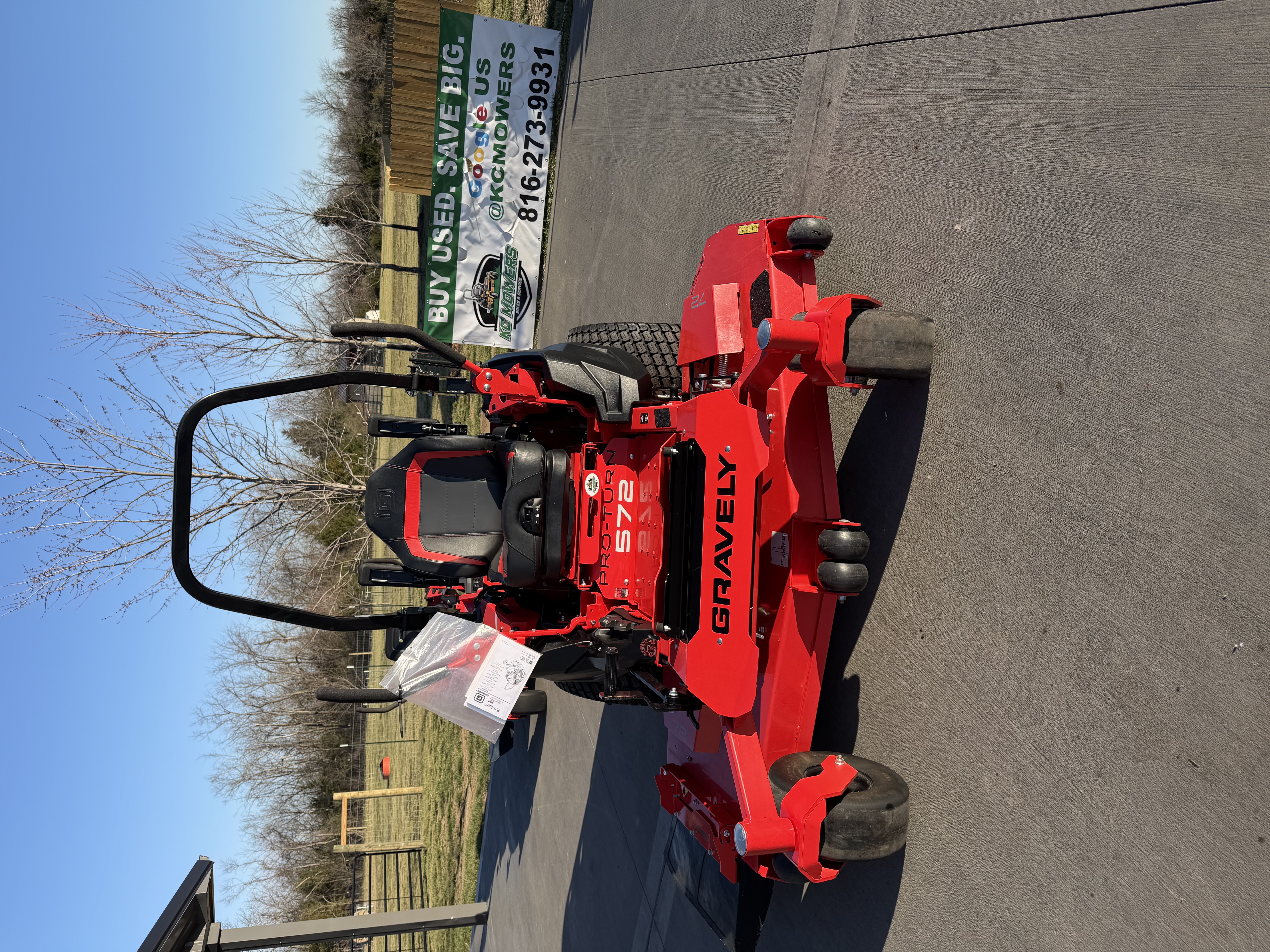 2023 Gravely Pro Turn 572
